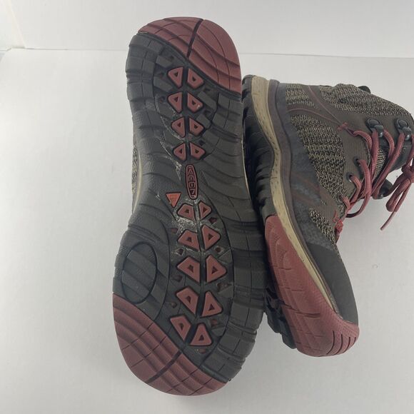 Keen Boots Womens 7.5 Terradora Mid Waterproof Hiking Brown Comfort 1017687 - Picture 6 of 6
